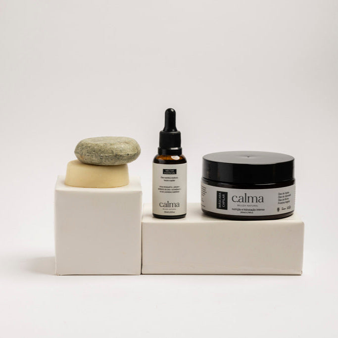 Kit Capilar Completo vegano e sustentável para cabelos saudáveis e fortes