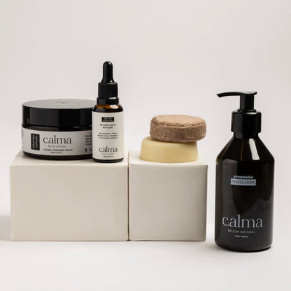 Ritual Capilar Completo (Xampu + Condicionador Sólido Nutritivo + Máscara Capilar + Creminho Modelador + Néctar Essencial)