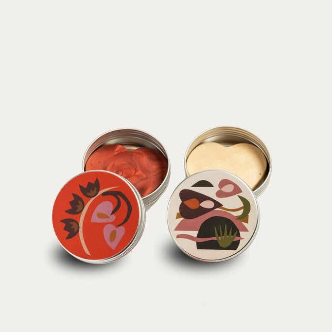 shampoo e máscara vegana da C.alma Beleza Natural