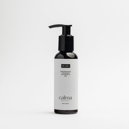 Autocuidado minimalista com Gel 2 em 1 vegano e natural