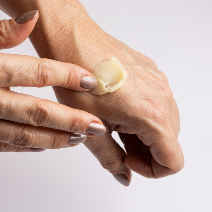 Condicionador sólido nutritivo para hidratação e força dos cabelos