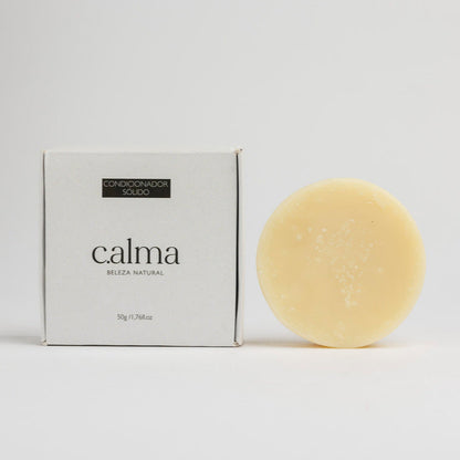 Condicionador sólido nutritivo vegano com ativos botânicos brasileiros