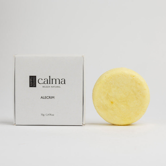 Cosmético sustentável Xampu Alecrim para autocuidado capilar