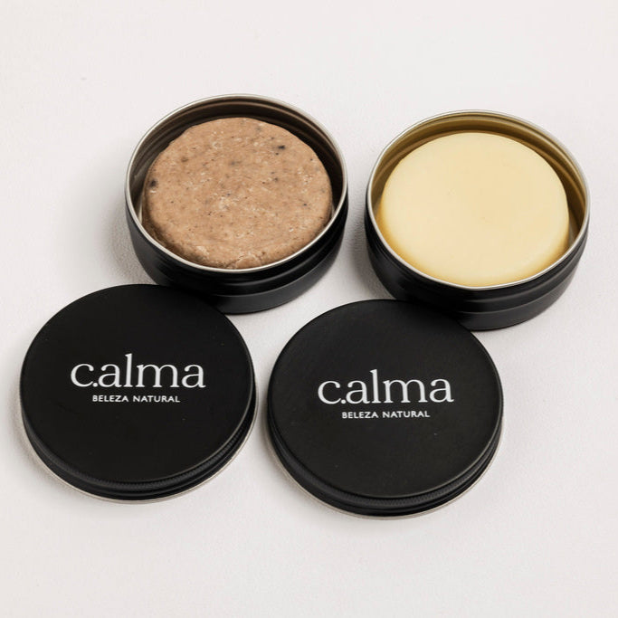 Kit 2 de Xampus naturais com ativos botânicos sustentáveis