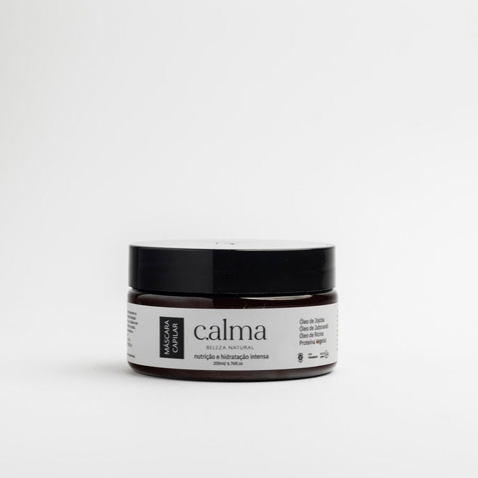 Máscara Capilar Calma Beleza Natural – cosmético vegano para nutrição intensa