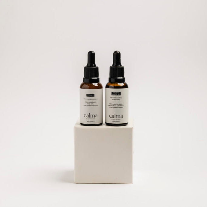 Néctar Essencial Calma Beleza Natural para hidratação e vitalidade da pele